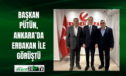 Başkan Pütün, Ankara’da Erbakan ile görüştü