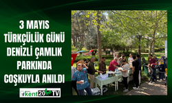 3 Mayıs Türkçülük Günü Denizli Çamlık Parkında Coşkuyla Anıldı