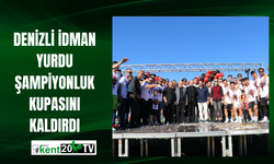 Denizli İdman Yurdu Şampiyonluk Kupasını Kaldırdı