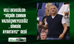 Veli Deveciler: “Hiçbir zaman vazgeçmeyeceğiz, dimdik ayaktayız” dedi