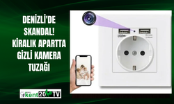 Denizli'de Skandal! Kiralık Apartta Gizli Kamera Tuzağı