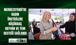 Merkezefendi’de kadın üreticilere küçükbaş hayvan ve yem desteği sağlandı