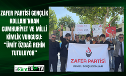 ZAFER PARTİSİ GENÇLİK KOLLARI’NDAN CUMHURİYET VE MİLLİ KİMLİK VURGUSU: “ÜMİT ÖZDAĞ REHİN TUTULUYOR”