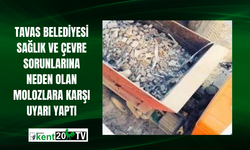Tavas Belediyesi sağlık ve çevre sorunlarına neden olan molozlara karşı uyarı yaptı