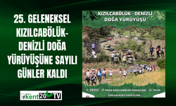 25. Geleneksel Kızılcabölük-Denizli Doğa Yürüyüşüne sayılı günler kaldı