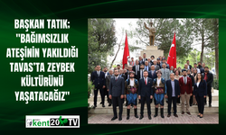 Başkan Tatık; "Bağımsızlık ateşinin yakıldığı Tavas’ta Zeybek kültürünü yaşatacağız"