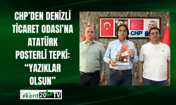 CHP’den Denizli Ticaret Odası’na Atatürk Posterli Tepki: “Yazıklar Olsun”