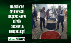 Hasköy’de Geleneksel Keşkek Hayrı Büyük Coşkuyla Gerçekleşti