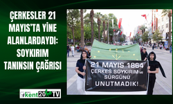 Çerkesler 21 Mayıs’ta Yine Alanlardaydı: Soykırım Tanınsın Çağrısı