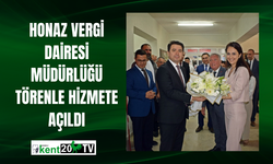 Honaz Vergi Dairesi Müdürlüğü törenle hizmete açıldı