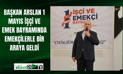 Başkan Arslan 1 Mayıs İşçi ve Emek Bayramında emekçilerle bir araya geldi