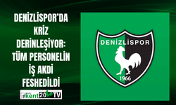DENİZLİSPOR’DA KRİZ DERİNLEŞİYOR: TÜM PERSONELİN İŞ AKDİ FESHEDİLDİ