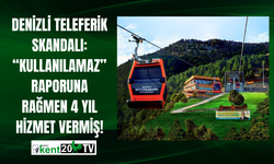 Denizli Teleferik Skandalı: “Kullanılamaz” Raporuna Rağmen 4 Yıl Hizmet Vermiş!