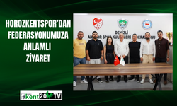 Horozkentspor’dan Federasyonumuza Anlamlı Ziyaret