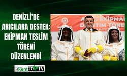 Denizli’de Arıcılara Destek: Ekipman Teslim Töreni Düzenlendi