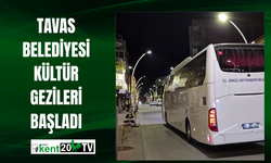 Tavas Belediyesi kültür gezileri başladı