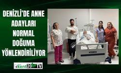 Denizli’de anne adayları normal doğuma yönlendiriliyor