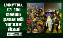 Laodikya’dan, Kızıl Ordu Korosunun şarkıları değil ‘yuh’ sesleri yükseldi