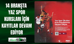 14 Branşta Yaz Spor Kursları İçin Kayıtlar Devam Ediyor