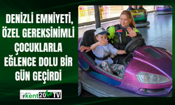 Denizli Emniyeti, Özel Gereksinimli Çocuklarla Eğlence Dolu Bir Gün Geçirdi
