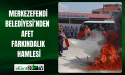 Merkezefendi Belediyesi’nden Afet Farkındalık Hamlesi
