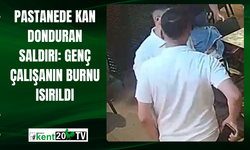 Pastanede Kan Donduran Saldırı: Genç Çalışanın Burnu Isırıldı