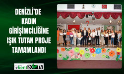 Denizli’de Kadın Girişimciliğine Işık Tutan Proje Tamamlandı