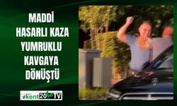 Maddi Hasarlı Kaza Yumruklu Kavgaya Dönüştü
