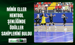 Minik Eller Hentbol Şenliğinde ödüller sahiplerini buldu