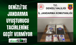 Denizli’de jandarma uyuşturucu tacirlerine geçit vermiyor