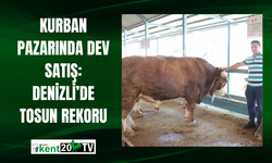 Kurban Pazarında Dev Satış: Denizli’de Tosun Rekoru