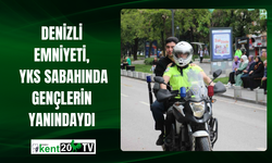 Denizli Emniyeti, YKS Sabahında Gençlerin Yanındaydı