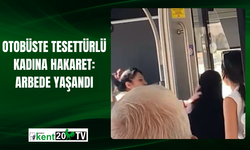 Otobüste tesettürlü kadına hakaret: Arbede yaşandı