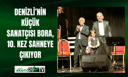 Denizli’nin Küçük Sanatçısı Bora, 10. Kez Sahneye Çıkıyor
