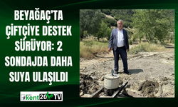 Beyağaç’ta Çiftçiye Destek Sürüyor: 2 Sondajda Daha Suya Ulaşıldı