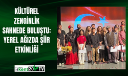 Kültürel Zenginlik Sahnede Buluştu: Yerel Ağızda Şiir Etkinliği