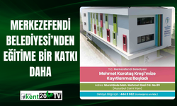Merkezefendi Belediyesi’nden Eğitime Bir Katkı Daha