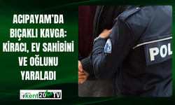 Acıpayam’da Bıçaklı Kavga: Kiracı, Ev Sahibini ve Oğlunu Yaraladı