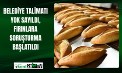 Belediye Talimatı Yok Sayıldı,  Fırınlara Soruşturma Başlatıldı