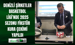 Denizli Şirketler Basketbol Ligi’nde 2025 Sezonu Fikstür Kura Çekimi Yapıldı