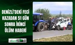 Denizli'deki Feci Kazadan 51 Gün Sonra İkinci Ölüm Haberi