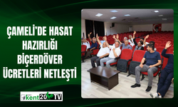 Çameli’de Hasat Hazırlığı: Biçerdöver Ücretleri Netleşti