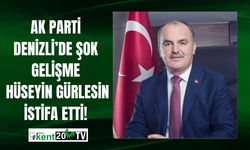 AK Parti Denizli’de Şok Gelişme: Hüseyin Gürlesin İstifa Etti!