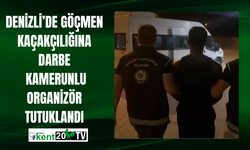 Denizli’de Göçmen Kaçakçılığına Darbe: Kamerunlu Organizör Tutuklandı