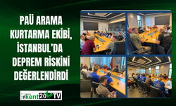PAÜ Arama Kurtarma Ekibi, İstanbul’da Deprem Riskini Değerlendirdi