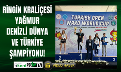 Ringin Kraliçesi Yağmur Denizli Dünya ve Türkiye Şampiyonu!