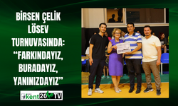 Birsen Çelik LÖSEV Turnuvasında: “Farkındayız, Buradayız, Yanınızdayız”