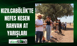 Kızılcabölük’te Nefes Kesen Rahvan At Yarışları
