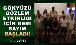 Gökyüzü Gözlem Etkinliği için geri sayım başladı!