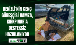 Denizli’nin Genç Güreşçisi Hamza, Kırkpınar’a Desteksiz Hazırlanıyor